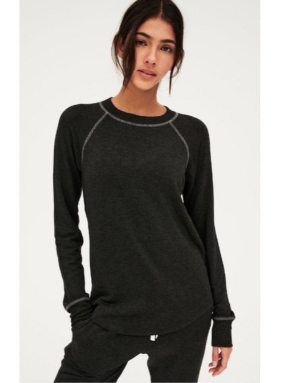 Splits59 Warm Up Pullover Grey Size Small